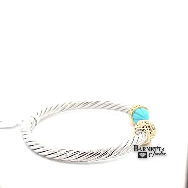 Turquoise Bangle Image 2 Barnett Jewelers Jacksonville, FL