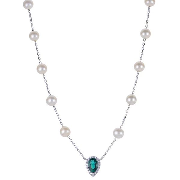 Sterling Silver Freshwater Pearl Necklace Barnett Jewelers Jacksonville, FL