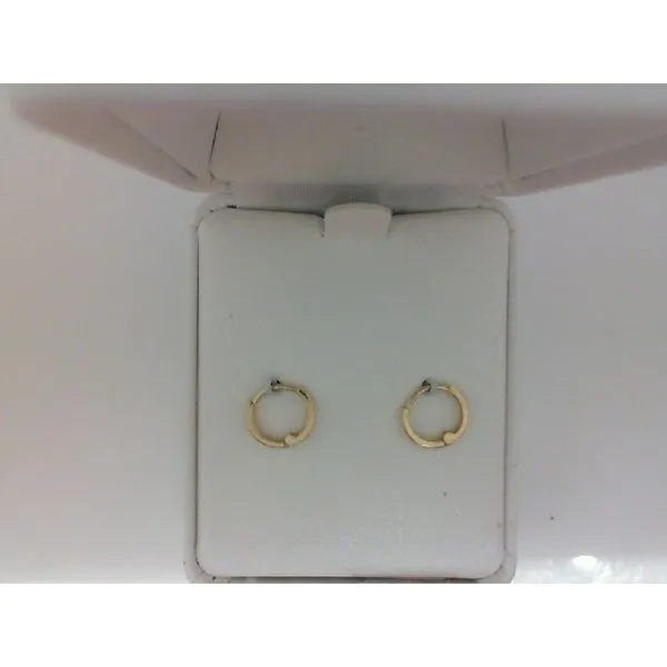 14K Yellow Gold Huggie Barnett Jewelers Jacksonville, FL