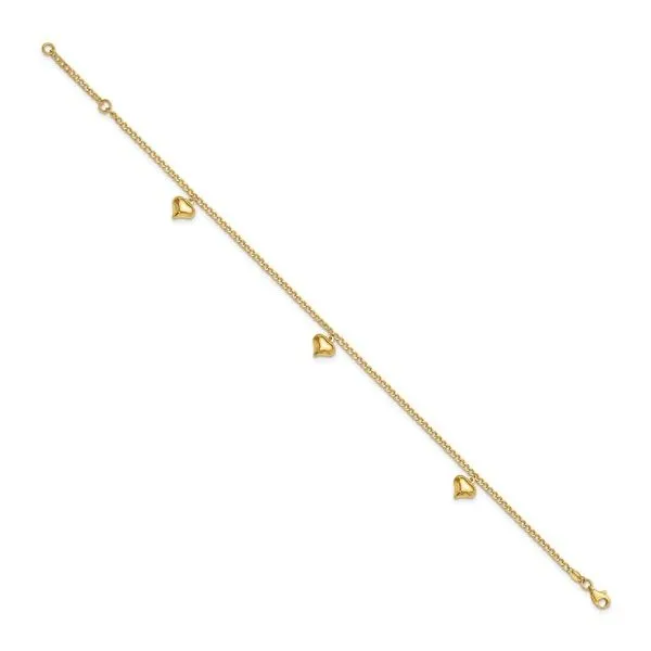14 karat white shop gold anklets
