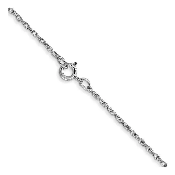 14K White Gold Cale Chain Image 3 Barnett Jewelers Jacksonville, FL