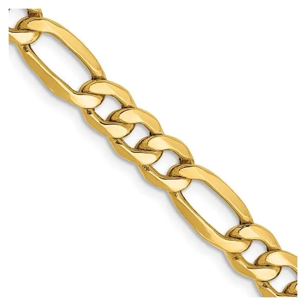 10K Semi Solid Figaro Chain Barnett Jewelers Jacksonville, FL
