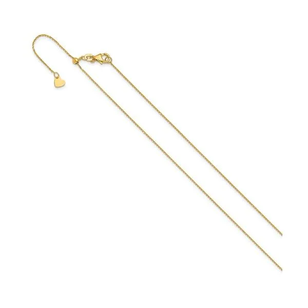 10K Yellow Gold Chain Image 2 Barnett Jewelers Jacksonville, FL