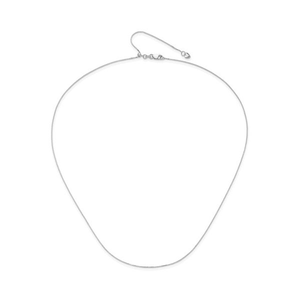 10K White Gold Box Chain Barnett Jewelers Jacksonville, FL