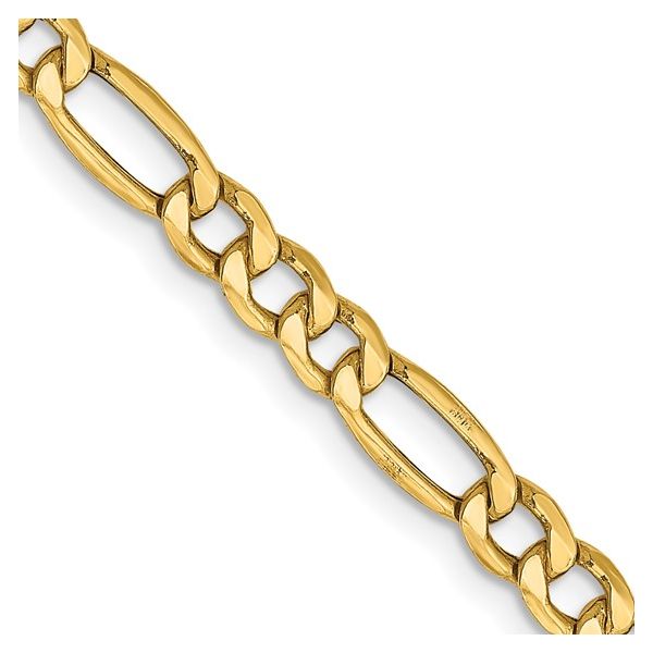 10k Figaro Bracelet Barnett Jewelers Jacksonville, FL