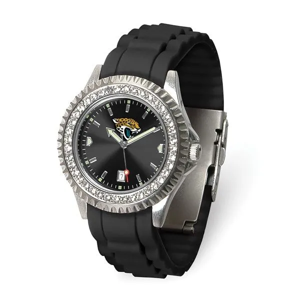 Jacksonville Jaguars Ladies Sparkle Crystal Watch Barnett Jewelers Jacksonville, FL