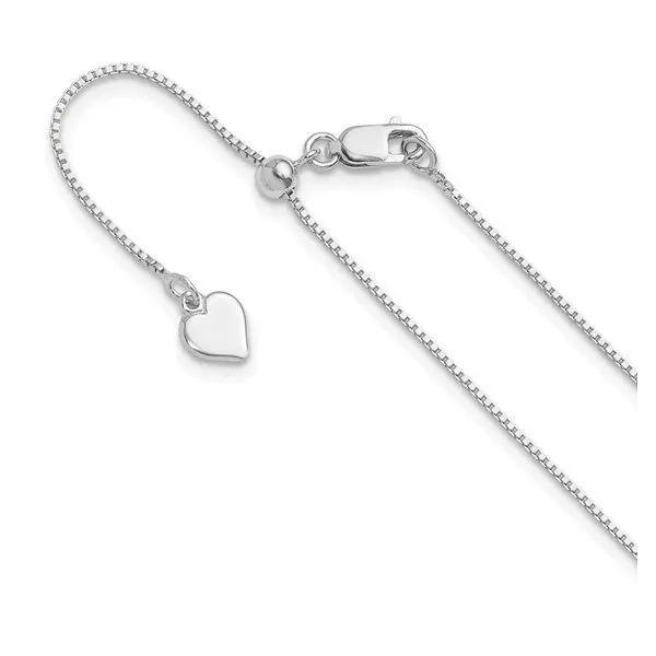 Adjustable Box Chain Barnett Jewelers Jacksonville, FL