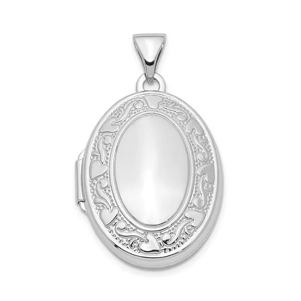 Sterling Silver Locket Barnett Jewelers Jacksonville, FL