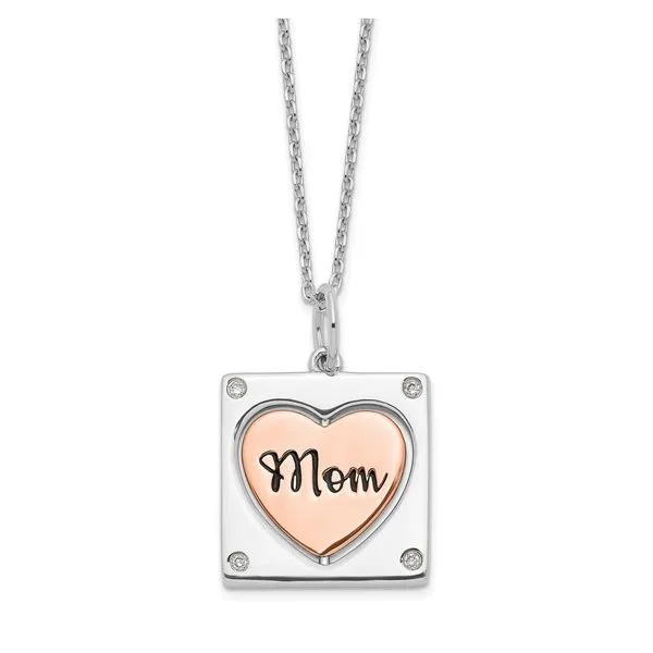 Sterling Silver Mom/Love Necklace Barnett Jewelers Jacksonville, FL