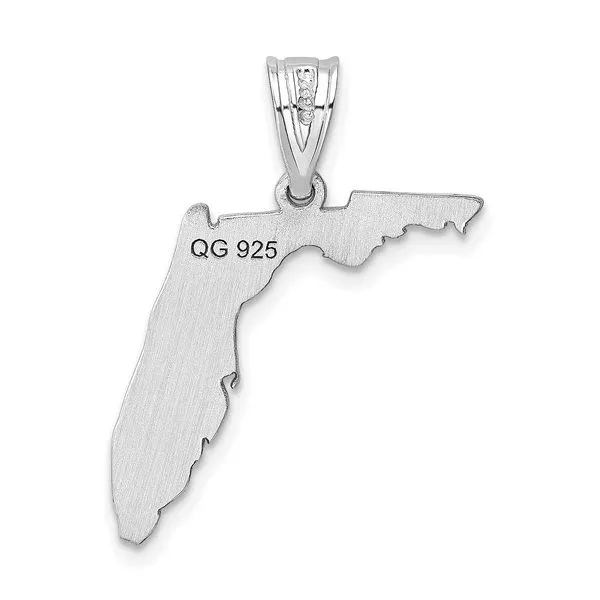 UNIVERSITY OF FLORIDA STATE PENDANT Image 2 Barnett Jewelers Jacksonville, FL