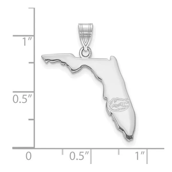 UNIVERSITY OF FLORIDA STATE PENDANT Image 3 Barnett Jewelers Jacksonville, FL