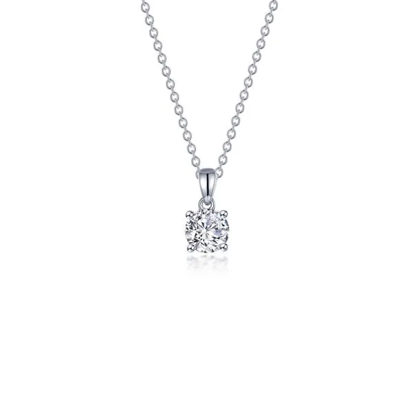 0.50 CTW 4-Prong Solitaire Necklace Barnett Jewelers Jacksonville, FL