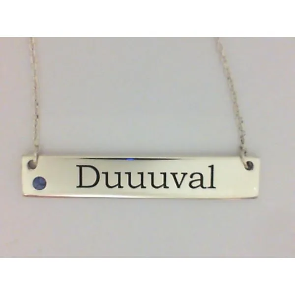 DUUUVAL BAR NECKLACE Barnett Jewelers Jacksonville, FL