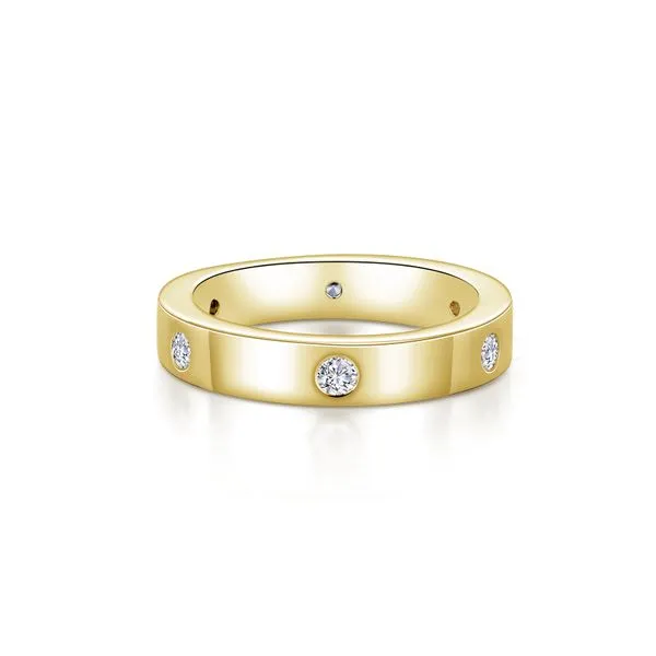 Invisible Set Eternity Band Barnett Jewelers Jacksonville, FL