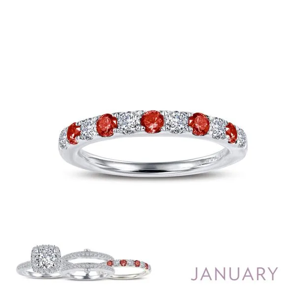 January Birthstone Ring Barnett Jewelers Jacksonville, FL