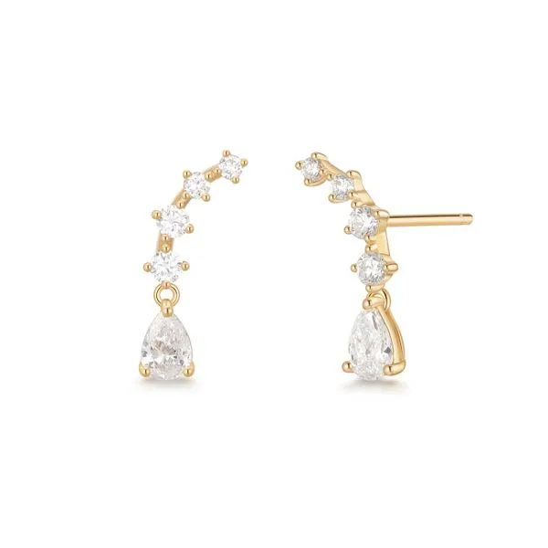 Diamond Climbing Studs Barnett Jewelers Jacksonville, FL