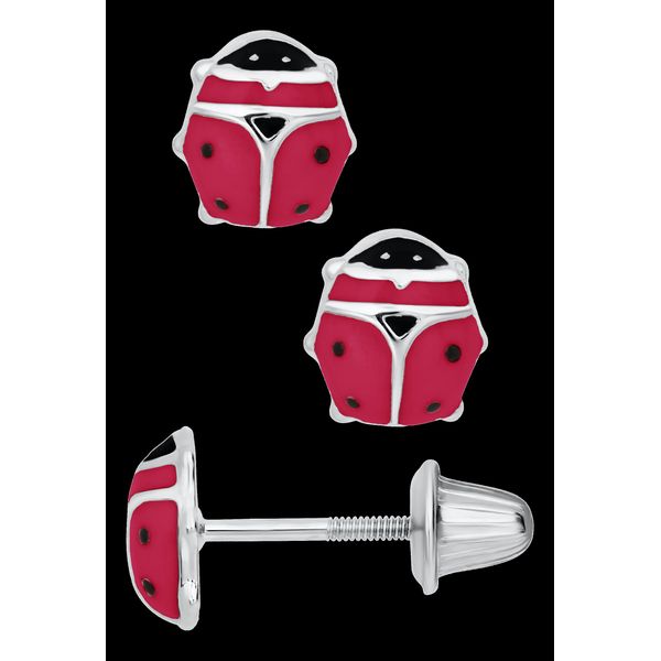 Kiddie Kraft Ladybug Earrings Barnett Jewelers Jacksonville, FL