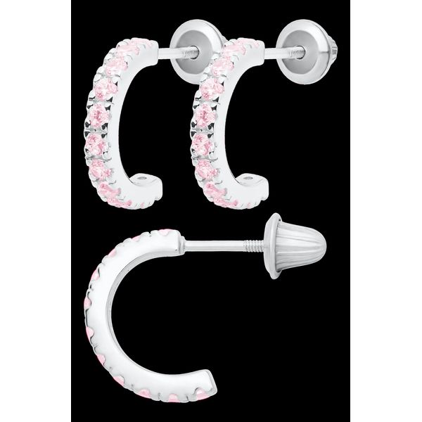 Kddie Kraft CZ Hoop Barnett Jewelers Jacksonville, FL