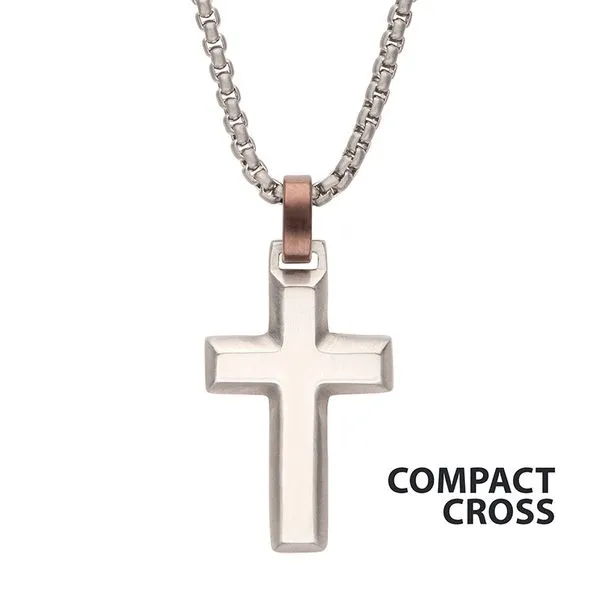 Beveled Cross PendanT Barnett Jewelers Jacksonville, FL