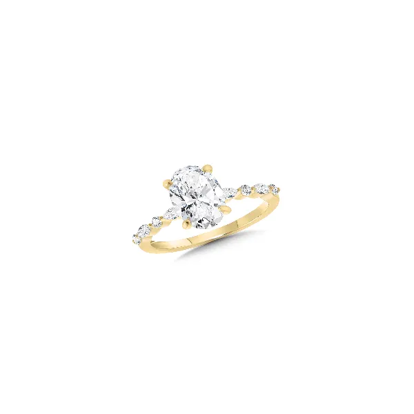 3.42 Oval Engagement Ring Barnett Jewelers Jacksonville, FL