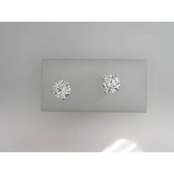 Lab Created Diamond Earrings Barnett Jewelers Jacksonville, FL