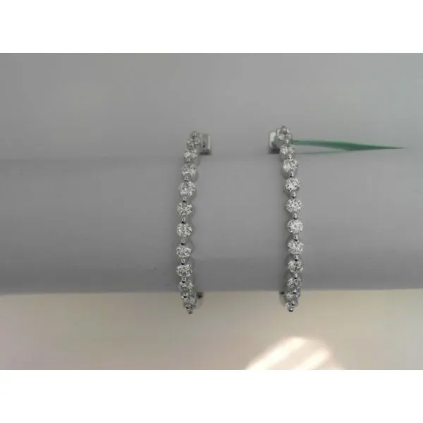 Lab Created Diamond Earrings Barnett Jewelers Jacksonville, FL