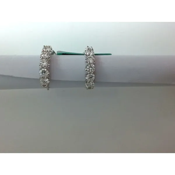 Lab Created Diamond Earrings Barnett Jewelers Jacksonville, FL