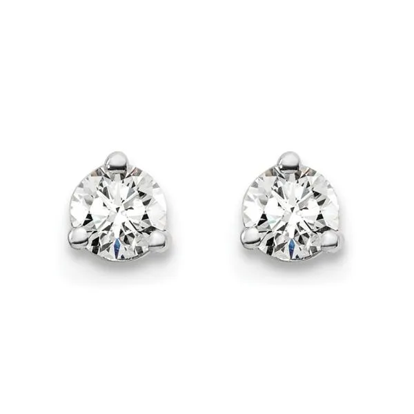 Lab Created Diamond Earrings Barnett Jewelers Jacksonville, FL
