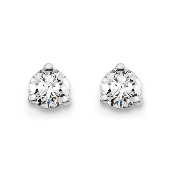 Lab Created Diamond Earrings Barnett Jewelers Jacksonville, FL