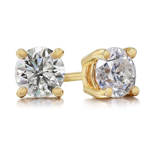 Lab Created Diamond Earrings Barnett Jewelers Jacksonville, FL