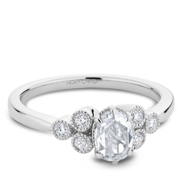 14KW 0.63tw Rose Cut Diamond Engagement Ring Barthau Jewellers Stouffville, ON