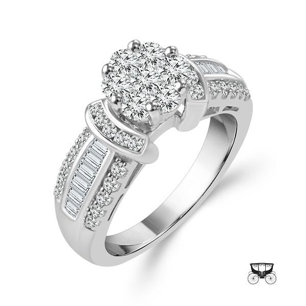 14KW 1.25tw Diamond Engagement Ring Barthau Jewellers Stouffville, ON