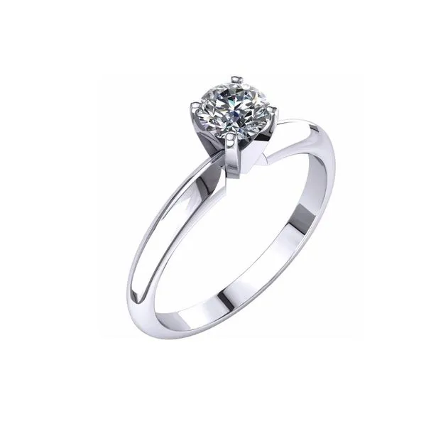 14KW 0.47ct Diamond Engagement Ring Barthau Jewellers Stouffville, ON