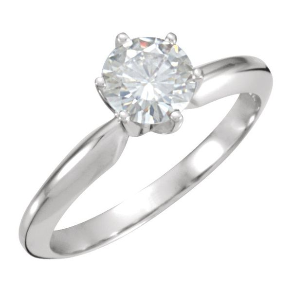 14KW 0.93ct Diamond Engagement Ring Barthau Jewellers Stouffville, ON