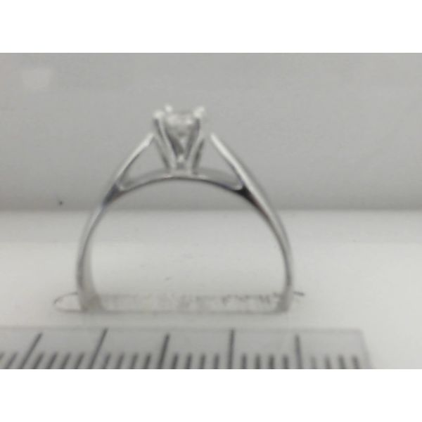 14KW 0.27ct Diamond Engagement Ring Image 2 Barthau Jewellers Stouffville, ON