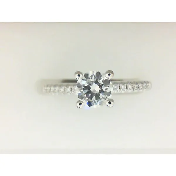 14K White Gold 0.58tw Diamond Engagement Ring Barthau Jewellers Stouffville, ON