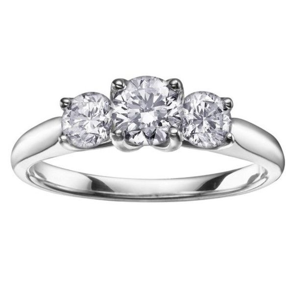 18KW 0.75tw Canadian Diamond Engagement Ring Barthau Jewellers Stouffville, ON