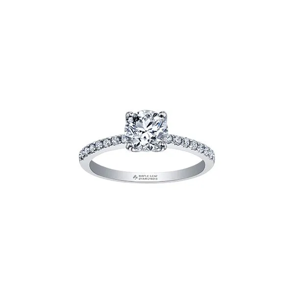 18KW 0.87tw Canadian Diamond Engagement Ring Barthau Jewellers Stouffville, ON