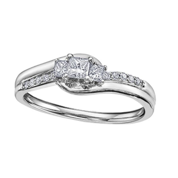 10KW 0.32tw Canadian Diamond Engagement Ring Barthau Jewellers Stouffville, ON