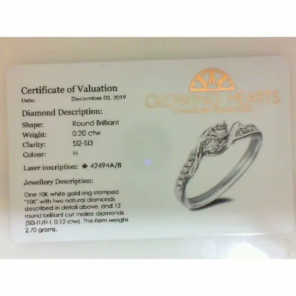 Canadian Diamond Ring Image 2 Barthau Jewellers Stouffville, ON