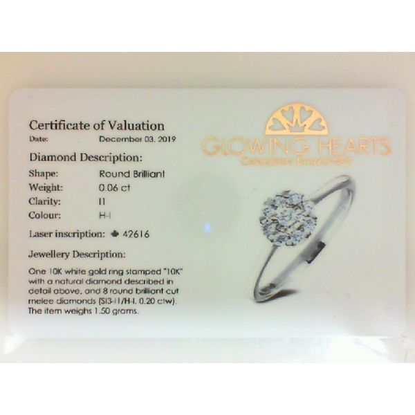 10KW 0.26tw Canadian Diamond Engagement Ring Image 2 Barthau Jewellers Stouffville, ON