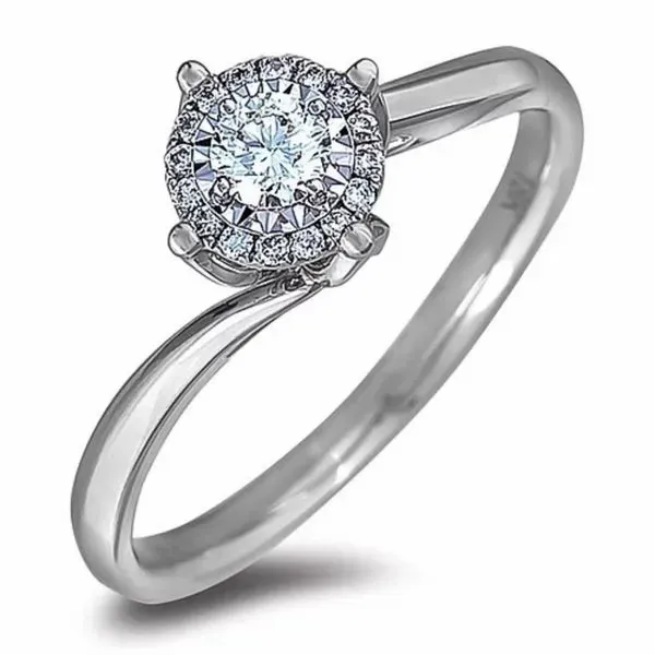 10KW 0.24tw Canadian Diamond Engagement Ring Barthau Jewellers Stouffville, ON