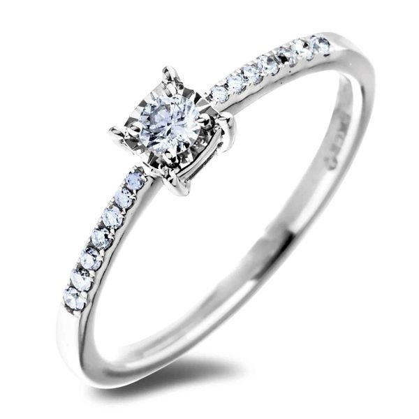 10KW 0.20tw Canadian Diamond Engagement Ring Barthau Jewellers Stouffville, ON