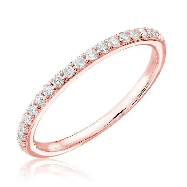 14K Rose Gold 0.20TW DIAMOND BAND Barthau Jewellers Stouffville, ON