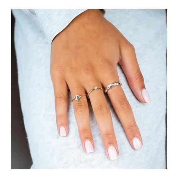 10K White Gold 0.05tw Diamond Ring Image 2 Barthau Jewellers Stouffville, ON