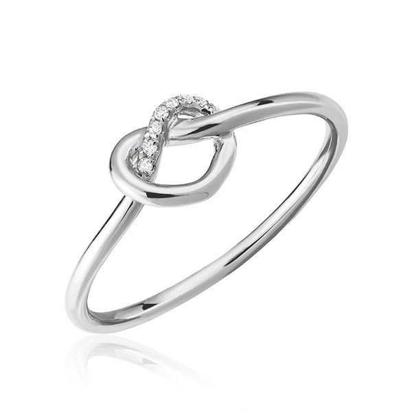 10KW Diamond Set Knot Ring Barthau Jewellers Stouffville, ON