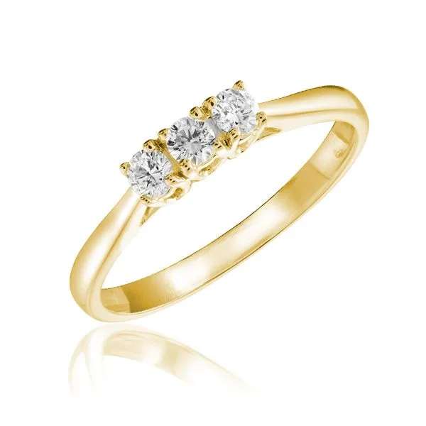 10KY 0.15TW 3 Stone Diamond Ring Barthau Jewellers Stouffville, ON