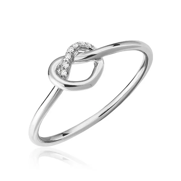 10KW Diamond Set Knot Ring Barthau Jewellers Stouffville, ON