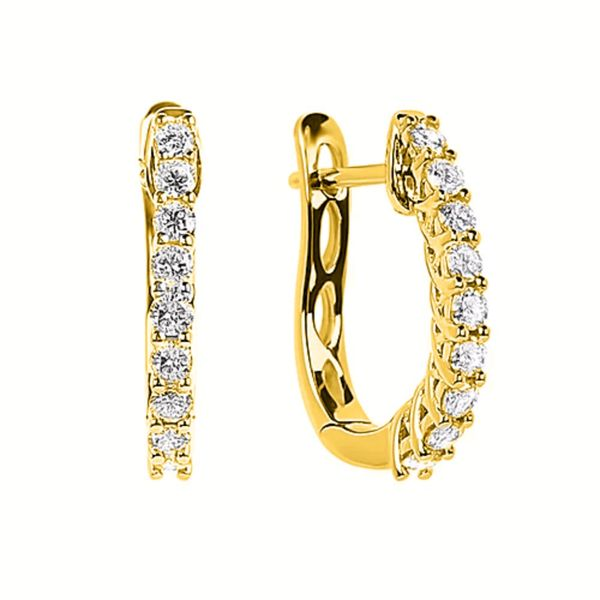 10KY Canadian Diamond Earrings Barthau Jewellers Stouffville, ON