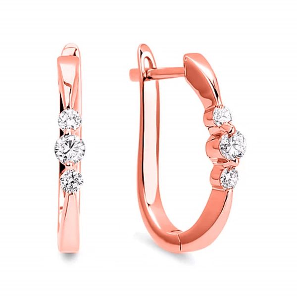 10KR Canadian Diamond Earrings Barthau Jewellers Stouffville, ON
